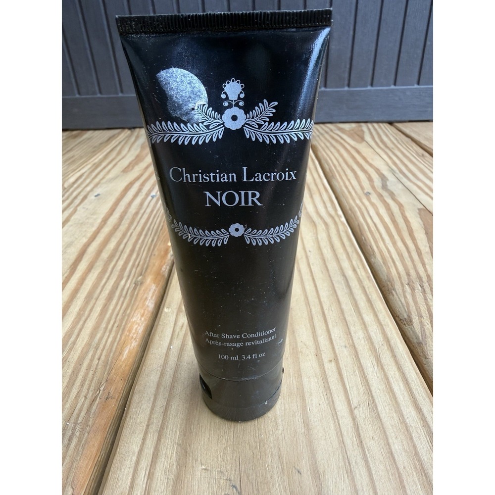 Vintage 2007 Avon Christian Lacroix NOIR After Shave Conditioner 3.4oz